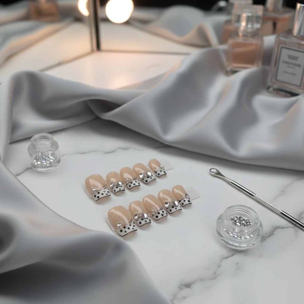 PON press-on nails elegant product image
